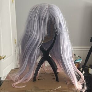 CHC Fairy Purple Pink Cosplay Anime Wig